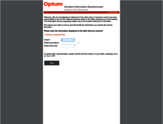 subro.optum.com screenshot