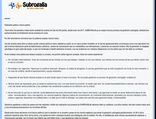 subrogalia.com screenshot