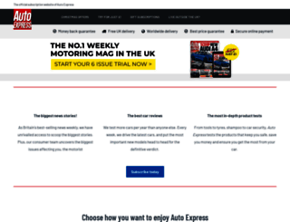 subscribe.autoexpress.co.uk screenshot