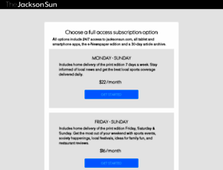 subscribe.jacksonsun.com screenshot