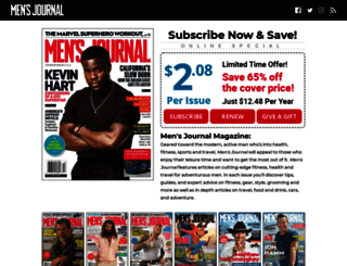 subscribe.mensjournal.com screenshot