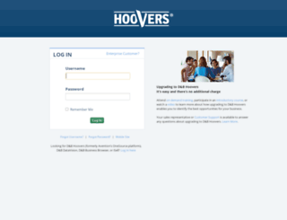 subscriber-2.hoovers.com screenshot