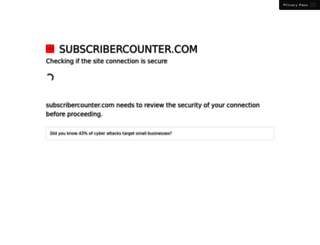 subscribercounter.com screenshot