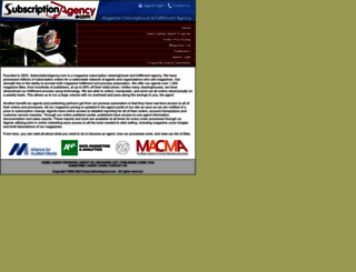 subscriptionagency.com screenshot