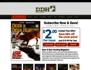 subscriptions.deeranddeerhunting.com screenshot