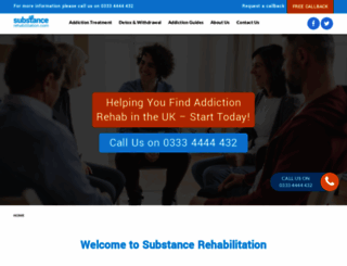 substancerehabilitation.com screenshot