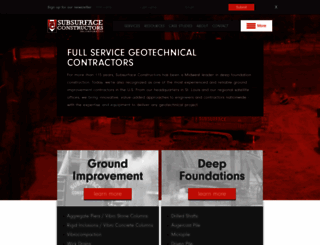 subsurfaceconstructors.com screenshot