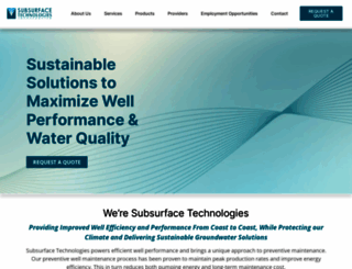 subsurfacetech.com screenshot