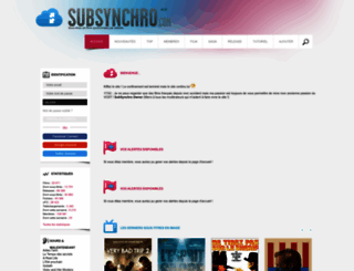 subsynchro.com screenshot