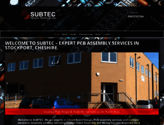 subtec.co.uk screenshot