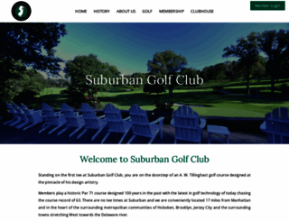 suburbangolfclub.com screenshot