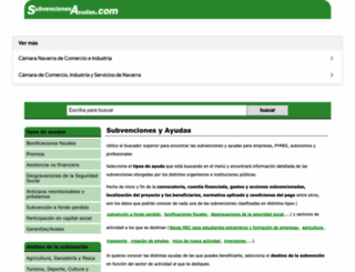 subvencionesayudas.com screenshot