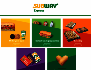 Welcome to Subway Express - Subway Express