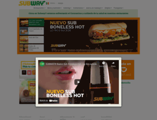 subwaymexico.com.mx screenshot