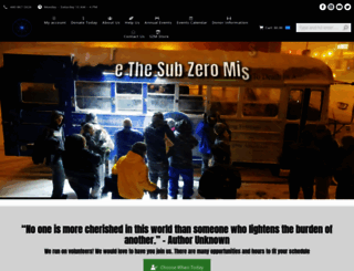 subzeromission.org screenshot