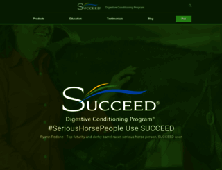 succeed-equine.com screenshot