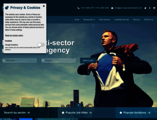 succeed-recruitment.com screenshot