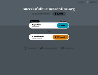 successfulbusinessonline.org screenshot