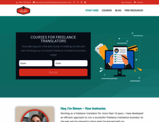 successfulfreelancetranslator.com screenshot