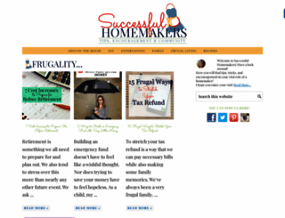 successfulhomemakers.com screenshot