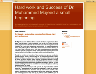 successfullife-drmuhammedmajeed.blogspot.in screenshot