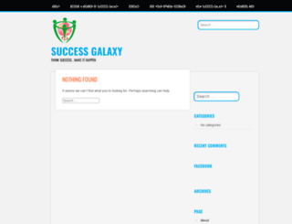 successgalaxy.wordpress.com screenshot