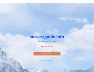 successguide.info screenshot