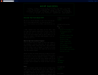 successhyip.blogspot.com screenshot