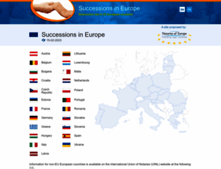successions-europe.eu screenshot