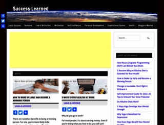 successlearned.com screenshot