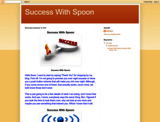 successwithspoon.blogspot.com screenshot