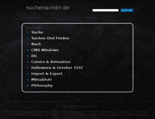 suchenachdir.de screenshot