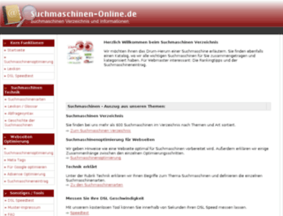 suchmaschinen-online.de screenshot