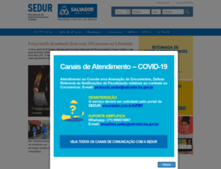 sucom.salvador.ba.gov.br screenshot