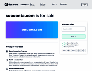 sucuenta.com screenshot