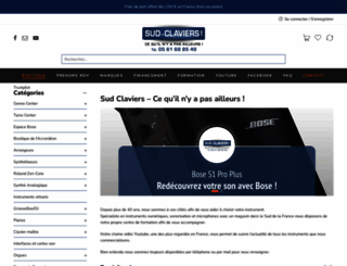 sud-claviers.com screenshot