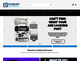 sudburyelectronics.co.uk screenshot