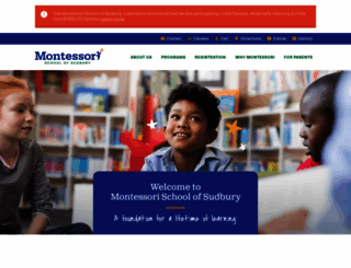 sudburymontessori.ca screenshot