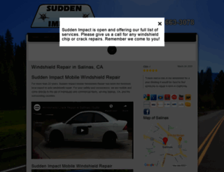suddenimpactmobilewindshieldrepair.com screenshot
