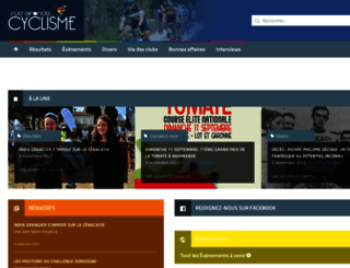 sudgironde-cyclisme.net screenshot