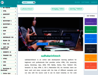 sudhakarinfotech.com screenshot