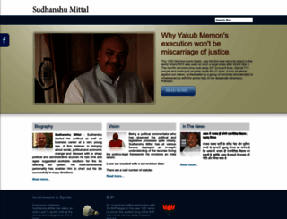 sudhanshumittal.com screenshot