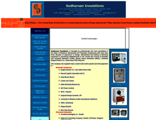 sudharsaninsulations.com screenshot