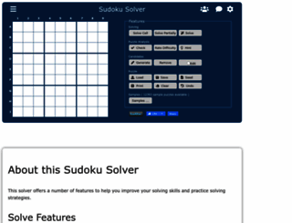 sudoku-solutions.com screenshot