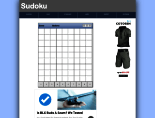 sudoku.ws screenshot