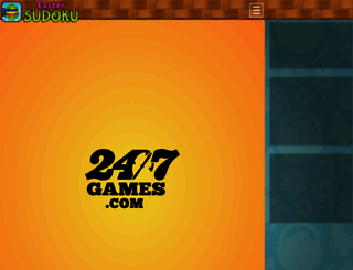 sudokueaster.com screenshot