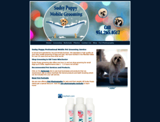 sudsy-puppy-grooming.com screenshot