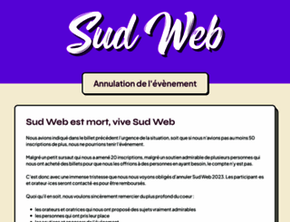 sudweb.fr screenshot