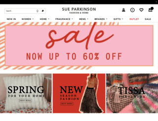 sue-parkinson.com screenshot