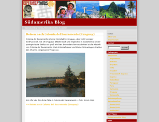 suedamerika-blog.de screenshot